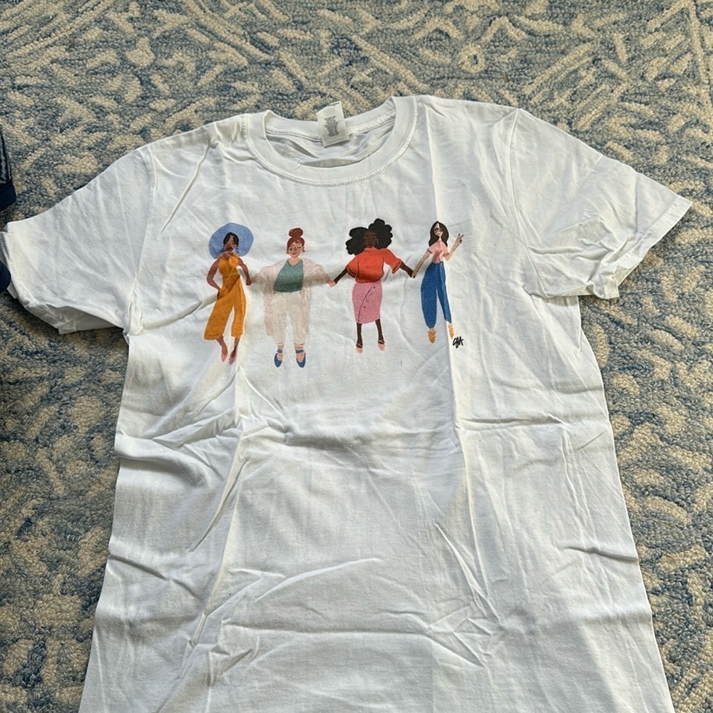 Diverse women graphic made by Spoonful of Faith tee sz medium - Picture 1 of 3